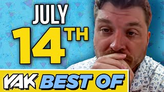 Rico Bosco CRASHES OUT Over Jeff Nadu's Flight Saga | Best of The Yak 7-14-25