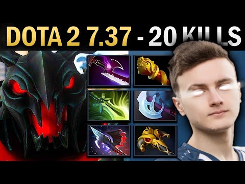 Shadow Fiend Gameplay Miracle with Butterfly and 20 Kills - Dota 2 Kez