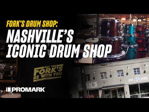 An Inside Look at Nashville's Most Iconic Drum Shop: Fork's Drum Closet