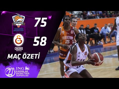 MAÇ ÖZETİ | ÇBK MERSİN YENİŞEHİR 75 - 58 GALATASARAY ÇAĞDAŞ FAKTORİNG