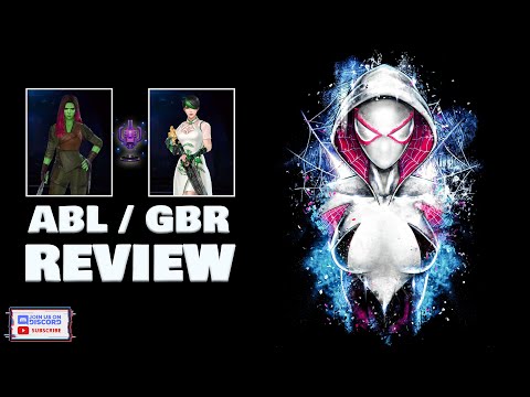 SPIDER-GWEN LEVEL 80 VS GAMORA & SHADOWSHELL | FULL RAGE BUILD | GBR AND ABL | Marvel Future Fight