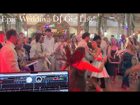 Wedding DJ Gig Log at The Legacy Barn in North Branch Michigan!