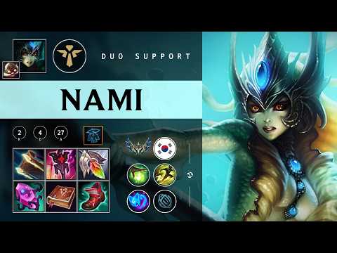 Nami Support vs Nautilus - KR Challenger Patch 26.03