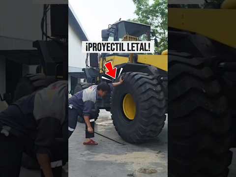 ⚠️ El montaje MÁS PELIGROSO de una llanta gigante 🚜