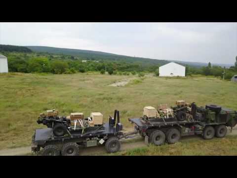 173rd Airborne Brigade Howitzer Movement