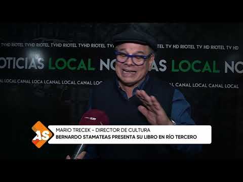 Bernardo Stamateas presenta su libro en Río Tercero, Mario Trecek