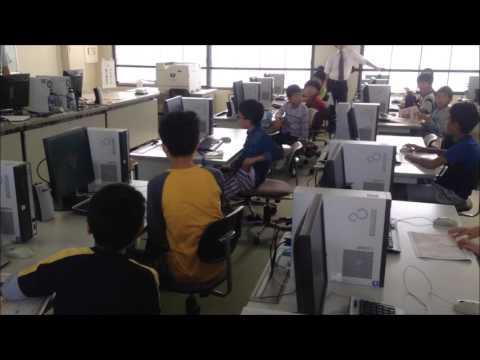 【第一工科大学】〈きりしまチャレンジャー〉自分好みの動きのアニメーションを作ろう2015