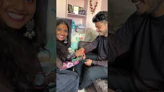 Rakhi celebrations #sharvani #tamil #rakhi #share #trendingshorts #brother #sister