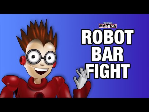 Your Favorite Martian - Robot Bar Fight [Official Music Video]