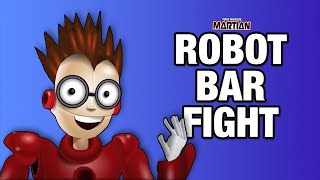 Your Favorite Martian - Robot Bar Fight [Official Music Video]