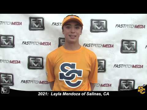 2021 Layla Mendoza Outfield and Middle Infield Softball Skills Video - Ca Suncats