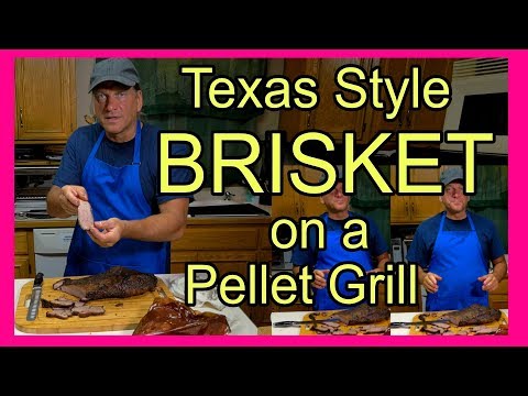 Texas Style BBQ Beef Brisket - Uncover the Secret to Smoked Brisket on a Pellet Grill! #brisket