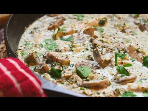 Creamy Mushroom Chicken (30 Minutes, One-Pan Recipe) - The Ultimate Comfort Food Recipe