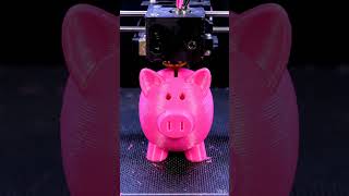 3D Printer Piggy Bank Timelapse AI Prompt