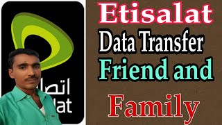 How to get Etisalat to etisalat data transfer