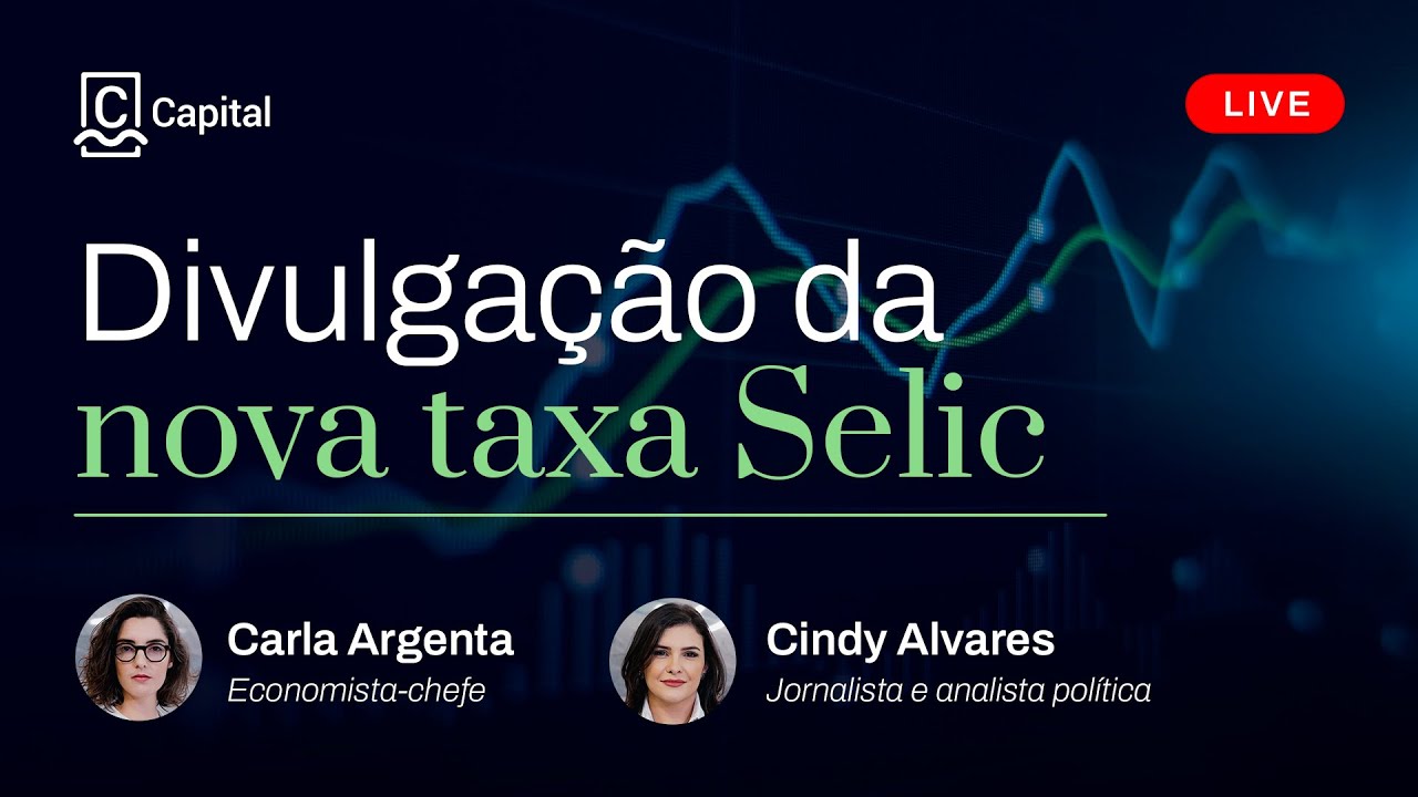 🔴 AO VIVO: Divulgação da Taxa Selic | Reunião do COPOM