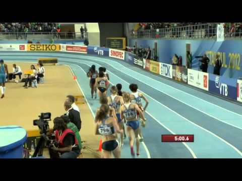 3000м Финал Женщины - ЧМ в помещении Стамбул 2012