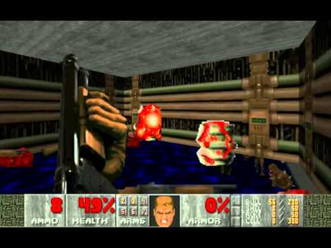 Doom 2: Hell On Earth, Map 2 Underhalls UV-Speed in 0:39