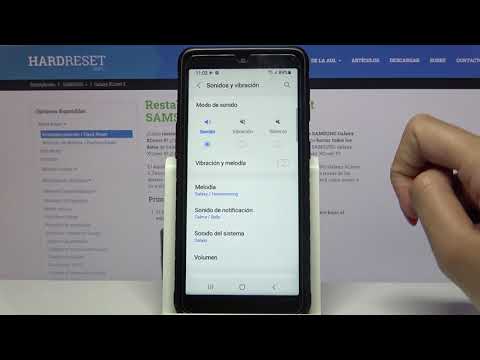 Cómo cambiar el tono de mensajes y llamadas en Samsung Galaxy XCover 5 - sonidos y vibración