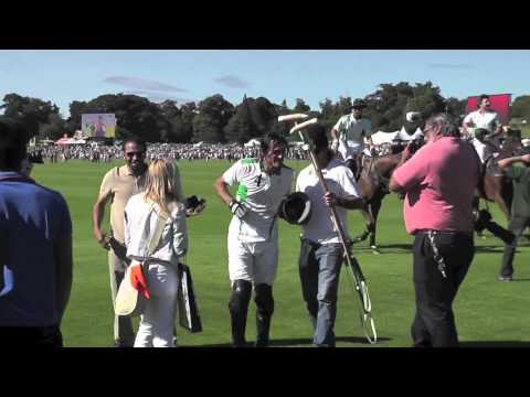 Adolfo Cambiaso and Dubai Winning the Gold Cup Final 2010