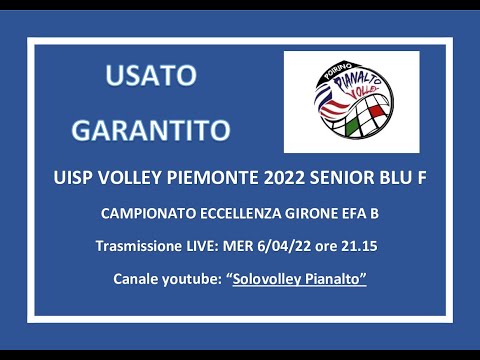 USATO GARANTITO - PIANALTO SENIOR BLU : UISP CAMPIONATO VOLLEY FEM. ECC. 2021/22