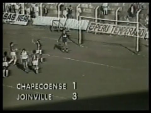 Chapecoense 1x3 Joinville - Catarinense 1984