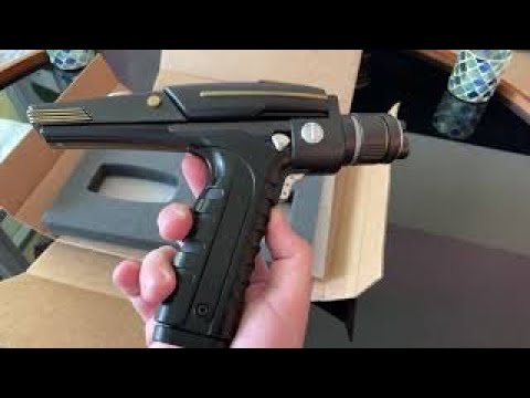 Anovos Star Trek Discovery Hand Phaser Unboxing