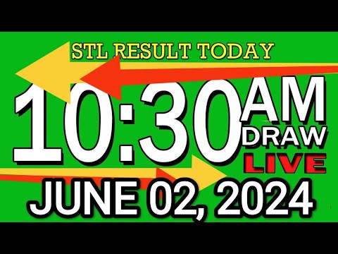 LIVE 10:30AM STL VISAYAS RESULT JUNE 02, 2024 #lapu-lapu #mandaue #bohol #cebucity #cebuprov