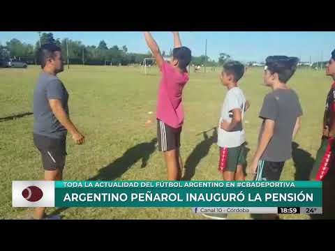 ARGENTINO PEÑAROL INAUGURÓ LA PENSION