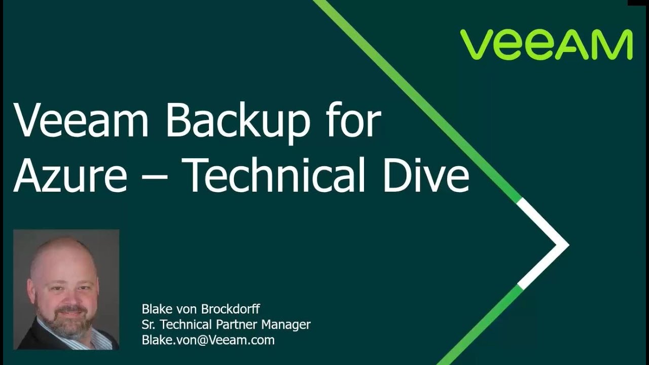 Cloud mobility with Veeam Backup for Microsoft Azure video