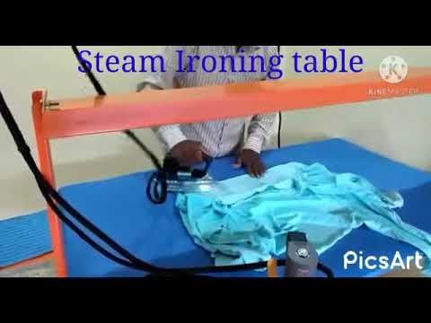 Industrial Vacuum Ironing Table Contact:9293222252,9246824014         www.meghalaundryequipments.com