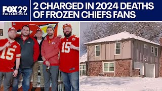 2 charged in death of Chiefs fans found frozen in friend's backyard