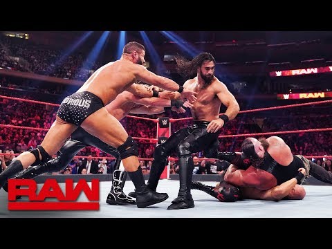 Rollins, Strowman, Alexander & The Viking Raiders vs. The O.C., Ziggler & Roode: Raw, Sept. 9, 2019