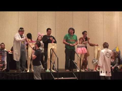 Youmacon 2010 Part 38 - Live Action Mario Party: Ramune Drinking