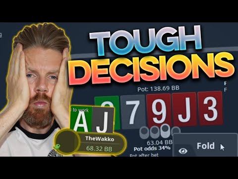 TOUGH DECISIONS FOR HUGE POTS IN 500 ZOOM - Poker Ambition Stream Highlights