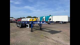Semi-remorque porte-conteneurs Dennison LOCK AND GO SLIDING SKELETAL TRAILER – C406290 à vendre - Image 4 | Autoline ML Semi-remorque porte-conteneurs Dennison LOCK AND GO SLIDING SKELETAL TRAILER – C406290 | Image 4 - Autoline