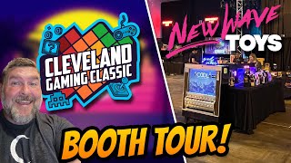 New Wave Toys Booth Tour Cleveland Gaming Classic 2023