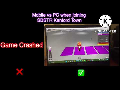 [Short video] Mobile vs PC when joining SBSTR Kanford Town.