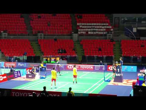 Nice Angle - GOH V Shem/TAN Wee Kiong(Malay) vs Jones JANSEN/Peter KAESBAUER | Thailand Master 2020