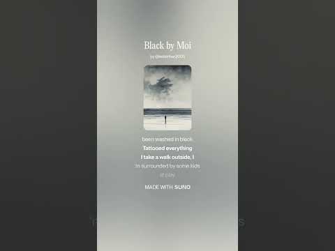 Garron Noone feat. Blue Moose - Black