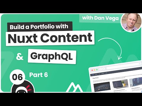 Portfolio Build with Nuxt Content GraphQL Part 1