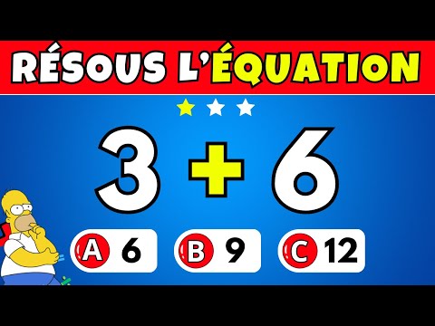 CALCUL MENTAL Facile pour Débutants 🔢 Exercices de Calcul Mental Facile (CP CE1 CE2 CM1 CM2)