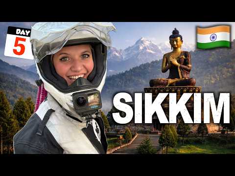 5🇮🇳 We Rode to SIKKIM’S Largest Buddha Statue 😮 (Ravangla)