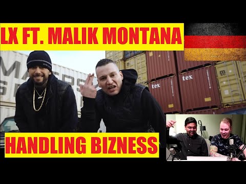 ENGLISH REACTION TO GERMAN RAP - LX feat. Malik Montana - Kryptophon