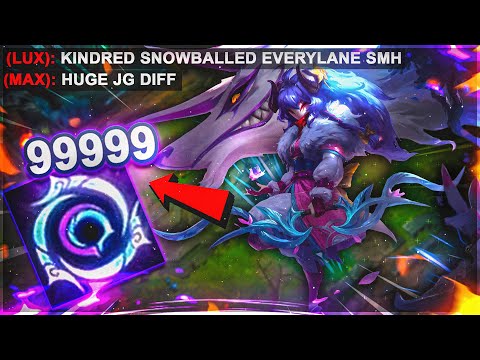 LoL Kindred Jungle LOTS OF STACKS Season 11