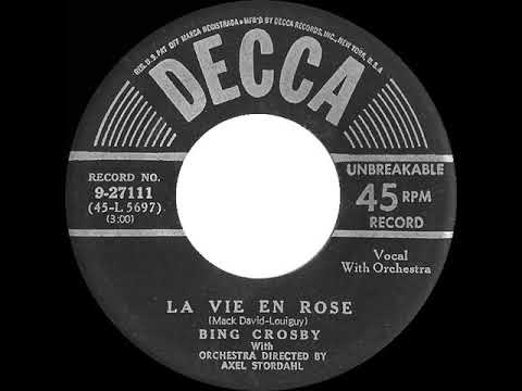 1950 Bing Crosby - La Vie En Rose