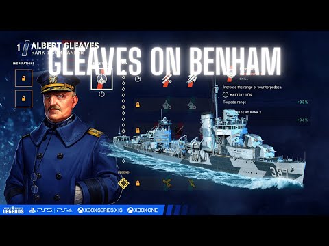 The Benham with Albert Gleaves | World of Warships: Legends