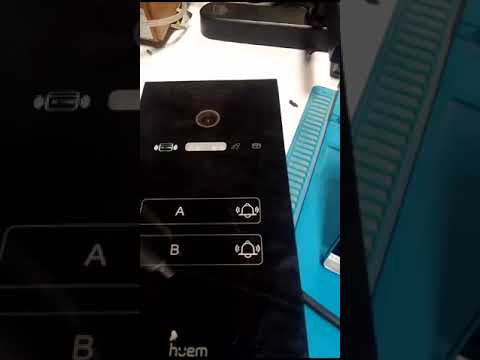 Huem Linux 2 intercom with 2 button bell setting