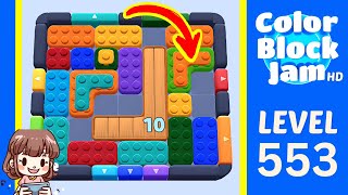 Solution du Niveau 553 de Color Block Jam