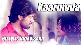 Mr & Mrs Ramachari - Kaarmoda Song Lyric Video | Yash | Radhika Pandit | V Harikrishna
